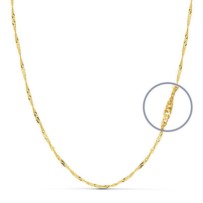 Singapore ketting goud | Singapore chain